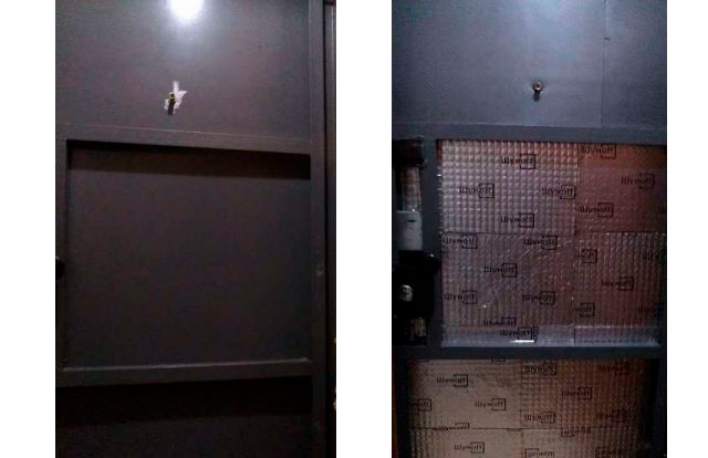 Как сделать шумоизоляцию входной металлической двери в квартире фото