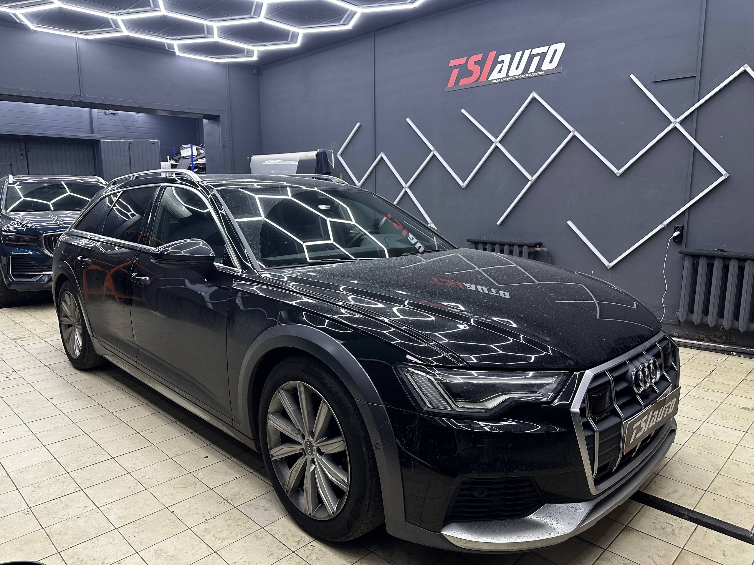 Шумоизоляция Audi A6 C8 в Воронеже - пакет Элит