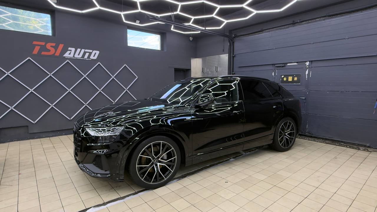 Audi Q8 примеры работ детейлинг студии — TSI auto фото