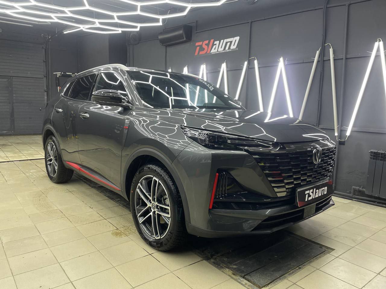 Changan Uni-S установка подсветки салона в Воронеже