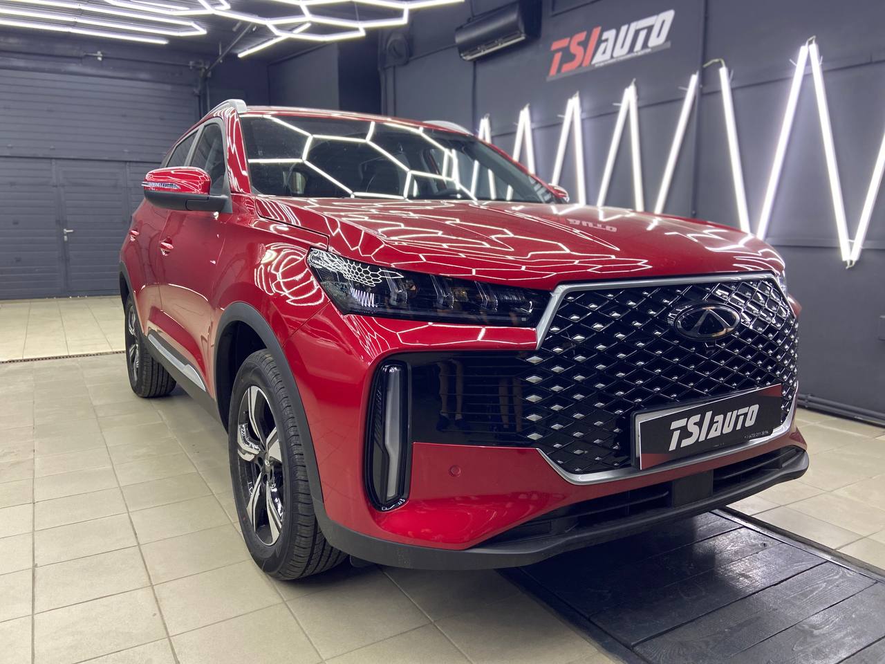 Chery Tiggo 4 примеры работ детейлинг студии — TSI auto фото