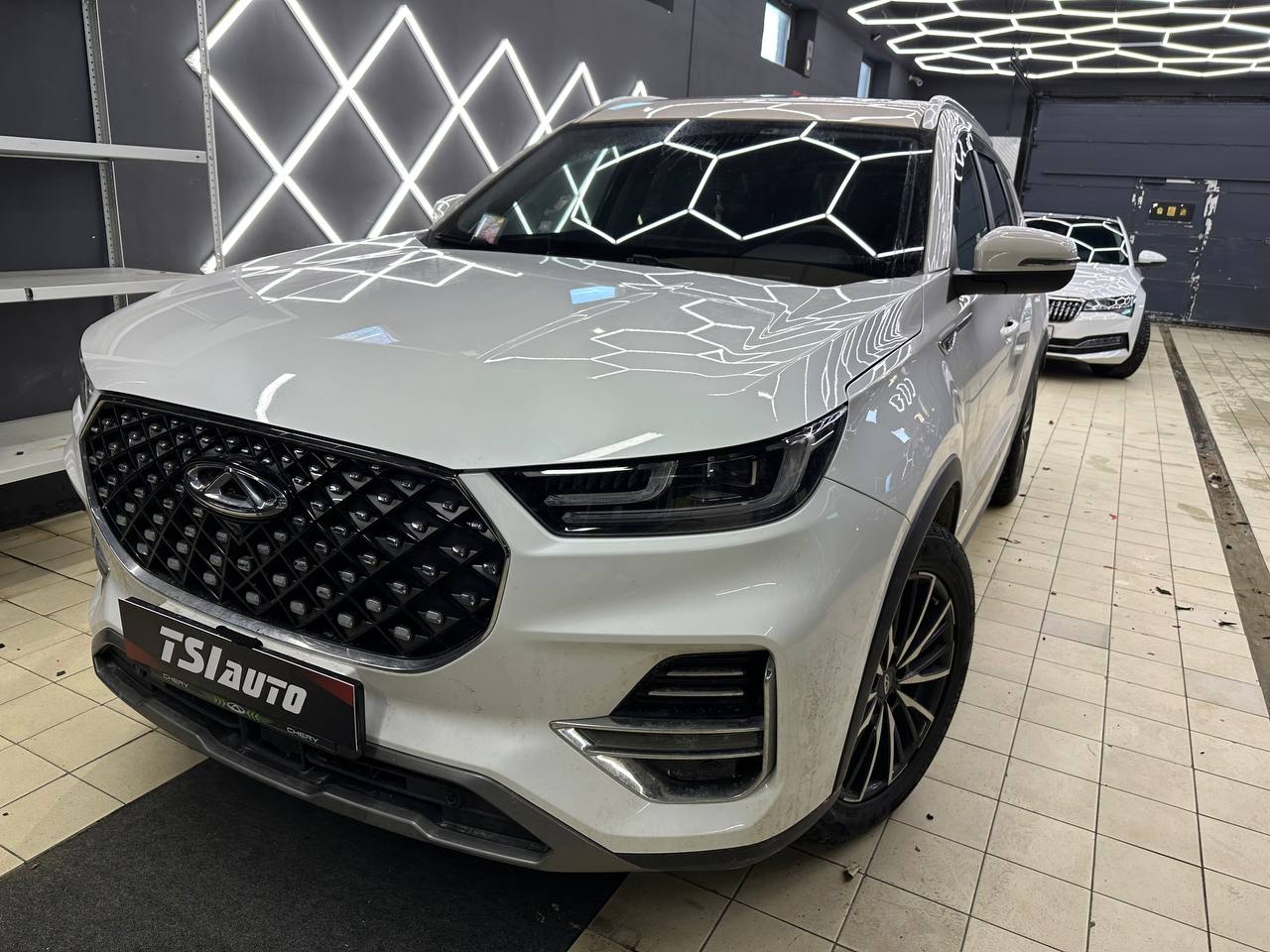 Шумоизоляция Chery Tiggo 8 Pro Max в Воронеже - пакет Элит