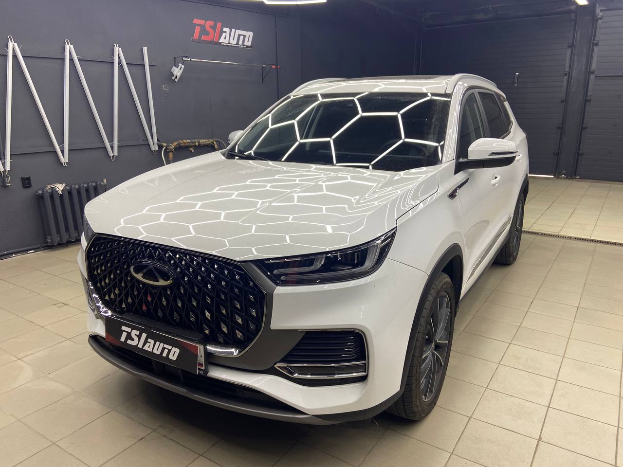 Chery Tiggo 8 Pro примеры работ детейлинг студии — TSI auto фото