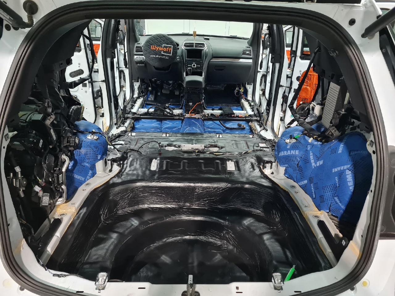 багажник 3 слой мембрана шумоизоляция Ford Explorer