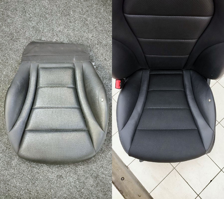 Mercedes-Benz GLC перетяжка водительского сидения