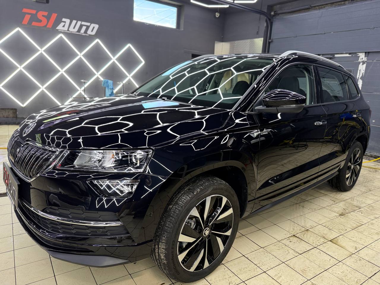 Skoda Karoq оклейка бронепленкой в Воронеже