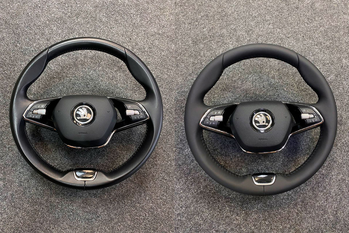 Перетяжка руля и ручки КПП Skoda Kodiaq в Воронеже