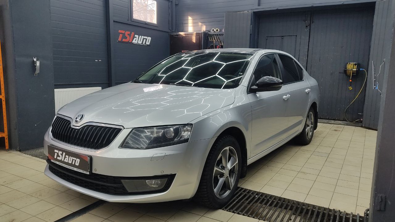 Установка чехлов в Skoda Octavia A7