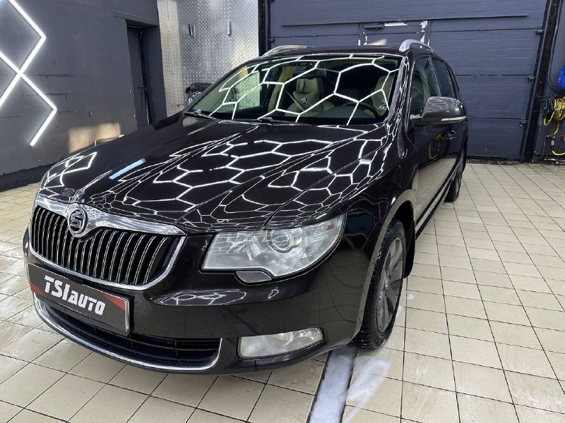 Химчистка салона Skoda Superb фото и цены