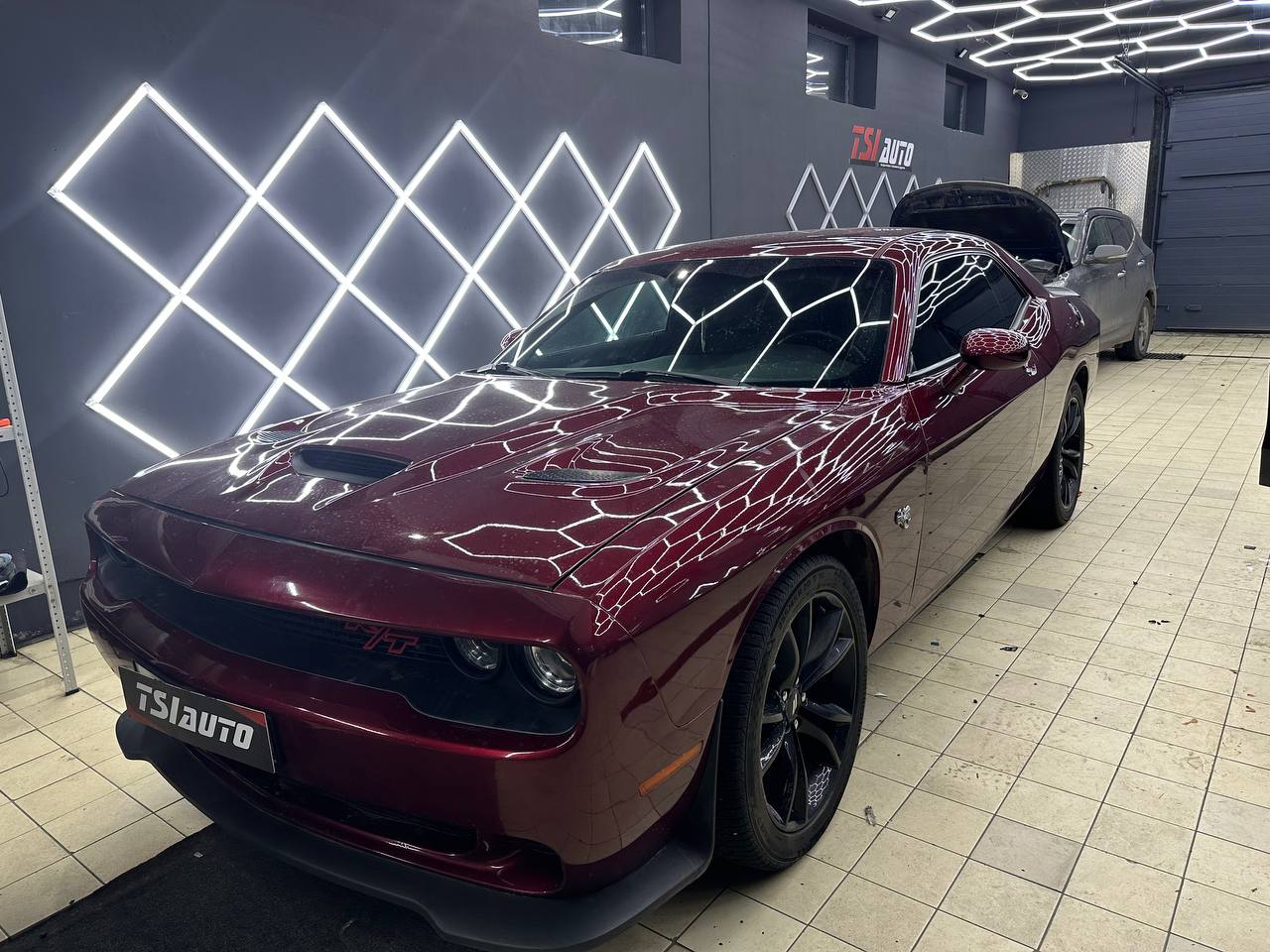 Dodge Challenger примеры работ детейлинг студии — TSIauto фото