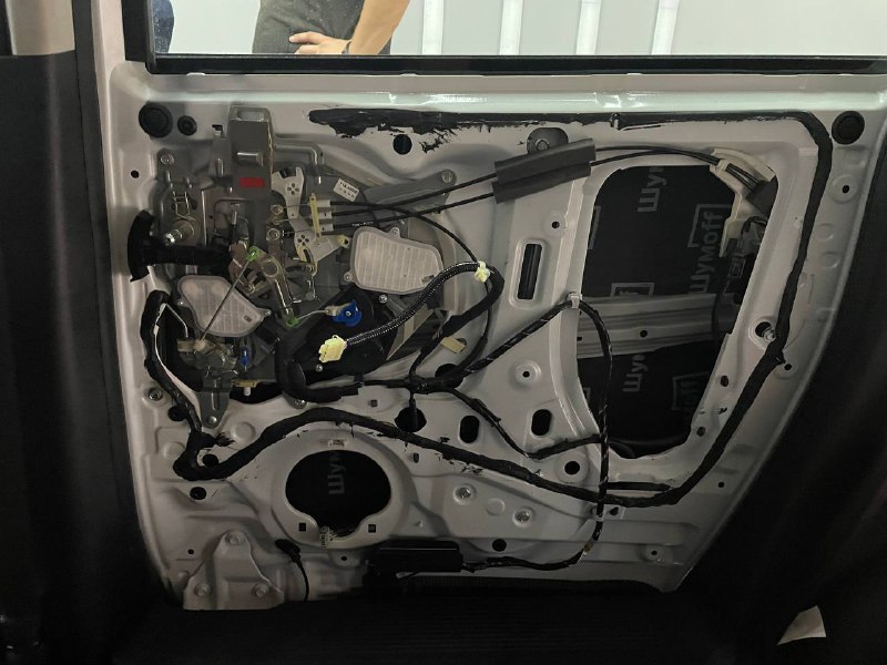 Двери 2 сл шумо теплоизоляция1 шумоизоляция Honda Freed фото