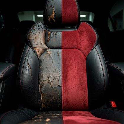 Ремонт сидений автомобиля