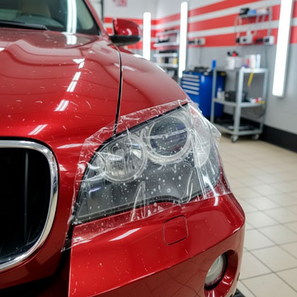 Полировка фар и защита пленкой